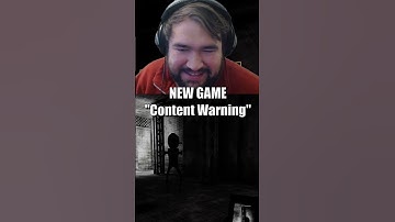 content warning is peak #gaming #horrorgaming #funny