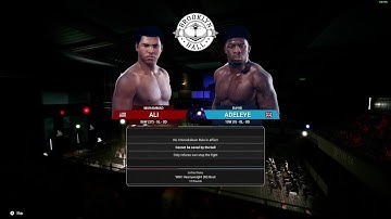 Match 3 Muhammad Ali vs David Adeleye  Undisputed
