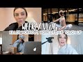 Workout, Work Life, Lip Touch Up | Weekly Vlog