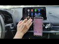 Wireless Android Auto test on Mazda Infotainment