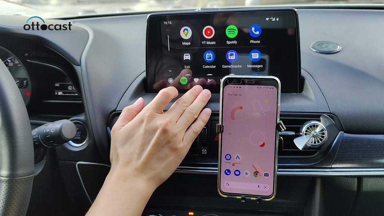 Ottocast | U2-X - Wireless Android Auto test on Mazda Infotainment ...