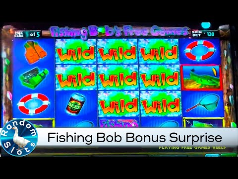 Fishing Bob Slot Machine Bonus Surprise