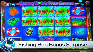 Fishing Bob Slot Machine Bonus Surprise