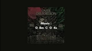 Over Distortion - Kolega ft. Old Friends (Chord & Lyric)