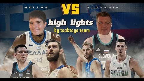 Ελλαδα vs Σλοβενια 96-68 (προολυμπιακο τουρνουα 2024 ) tsaktoys 18 σχολειασμος highlights