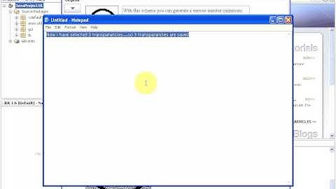 Embedded Extended Visual Cryptography Scheme - Java Project
