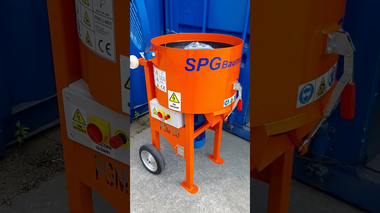Mieszarka do zapraw PCC betonów PGM80plus