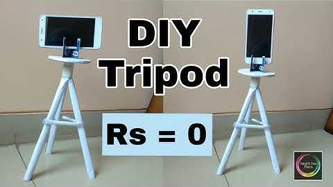 Diy Tripod | How to make a tripod at home | tripod for mobile phone | mobile stand |Bani