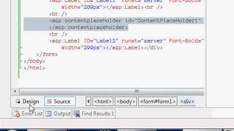 01 ASPDotNet MasterPage