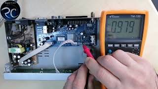 Sierra Srv-5000 Hd Uydu Cihazı Tamiri, Uydu Alıcısı Power Işığı Yanmıyor, Anakart Arıza Tespiti,