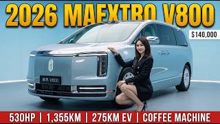 MAEXTRO V800 vs. The World: Why Huawei's New MPV is a Class-Leading Game Changer