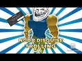 NOOB DISGUISE TROLLING #4- SUPER POWER TRAINING SIMULATOR- ROBLOX