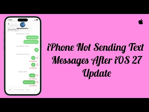 iPhone Not Sending Text Messages After iOS 26 Update? Here's the fix