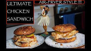 Chicken Breast, Cheddar & Special Sauce | Air Fryer AWESOME!! Ultimate Comfort Food!