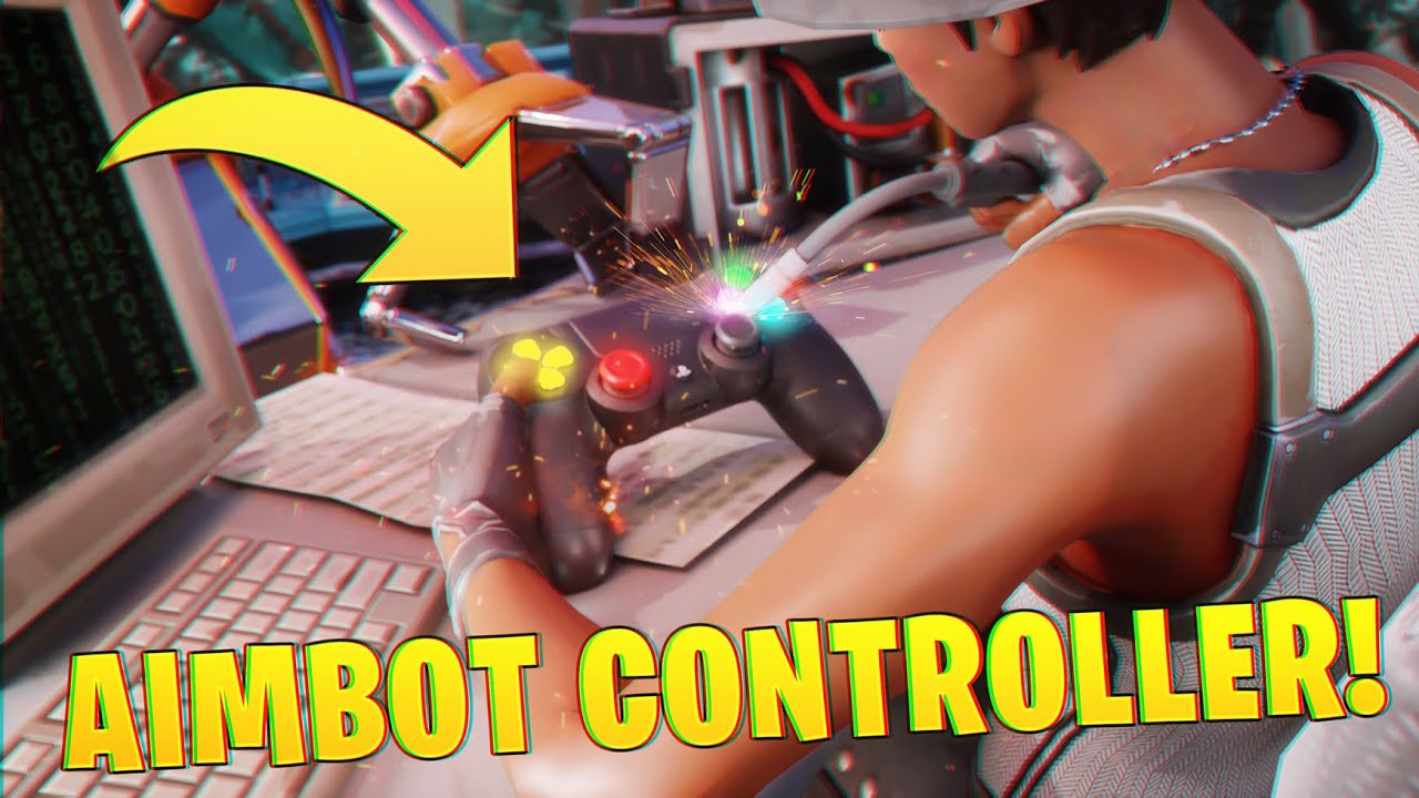 This CONTROLLER gave me AIMBOT... (FORTNITE BATTLE ROYALE)