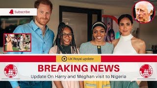 BREAKING NEWS! Meghan and Harry latest update on new Footage from SURPRISE STOP During Nigeria Trip