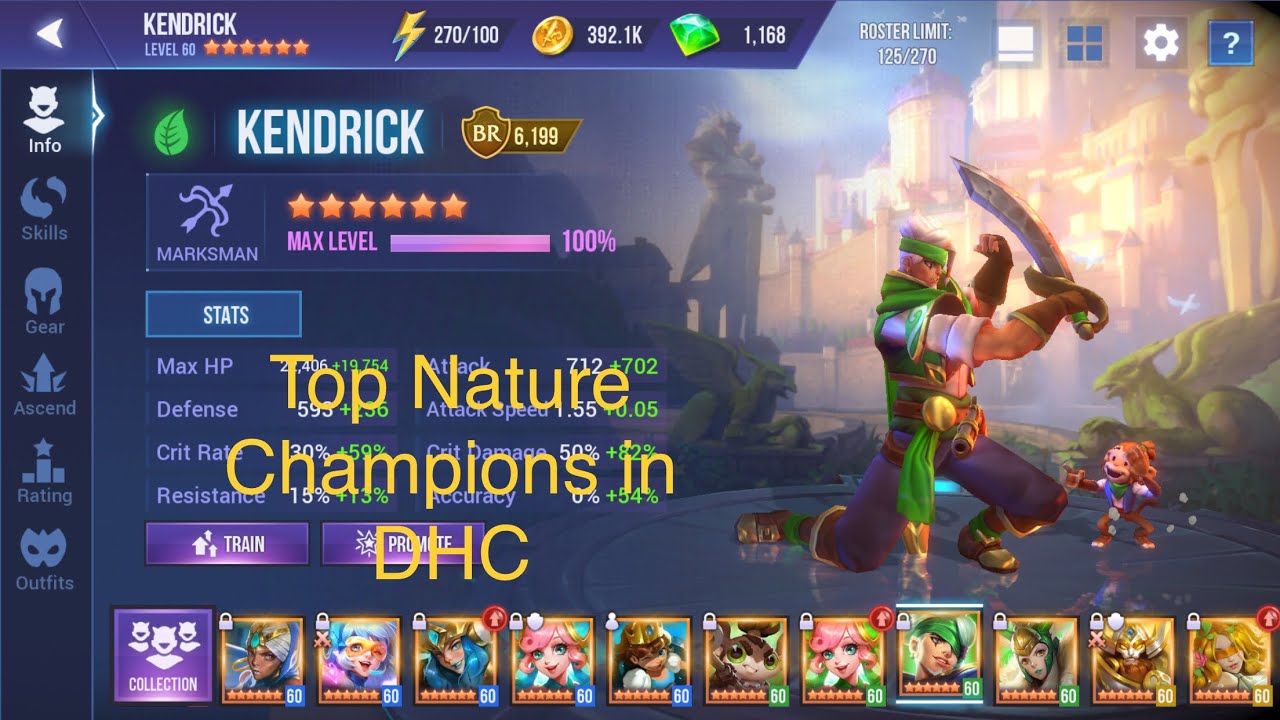 Dungeon Hunter Champions: Top Nature Champions In The Game