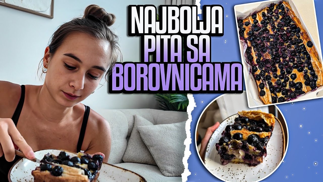Najbolja pita sa borovnicama koju ćete ikada probati! 🫐🍰