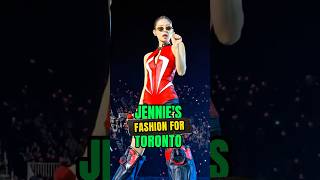 Jennie’s Fashion for Toronto - Day 1 & 2 #jennie #blackpink #shorts