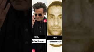 Dhurandhar star Cast: REAL vs REEL! You Won't Believe #RanveerSingh Look! 🔥#akshaykhanna #look#