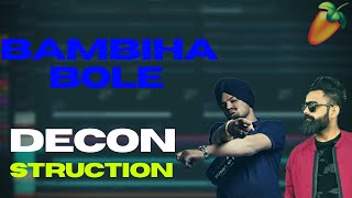 Deconstruction BAMBIHA BOLE | Amrit Maan | Sidhu Moose Wala | Ikky | FL Studio Tutorial | screenshot 1
