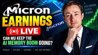Micron Earnings LIVE: Can MU Keep the AI Memory Boom Going