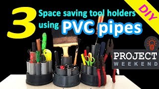 NICE TOOL HOLDER |  HOW TO CREATE TOOL HOLDER | DIY TOOL HOLDER | TOOL HOLDER FROM PVC PIPE | TOOLS