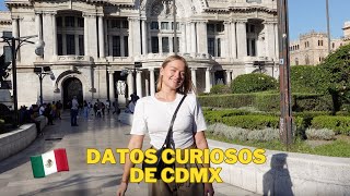 10 DATOS DE LA CDMX QUE NO SABÍAS ! (metro, centro histórico, castillo de Chapultepec...)