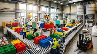 Inside GIANT LEGO Factory: 100 BILLION Bricks/Year (Full Process Revealed)