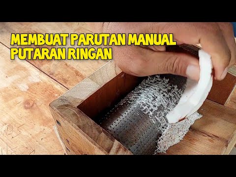 Cara Membuat Parut Kelapa