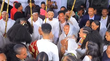 Adhanom Gereziher - Adey Nafike | ዓደይ ናፊቐ - ኣድሓኖም ገ/ሄር - New Tigray Tigrigna Music- Wedding scene