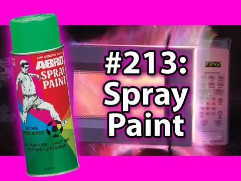 Microwave Spray Paint (teaser video) - Microwave Spray Paint (teaser video)