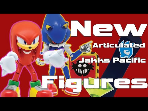 Jakks Pacific Sonic The Hedgehog Articulated Figures NEW WAVE 2