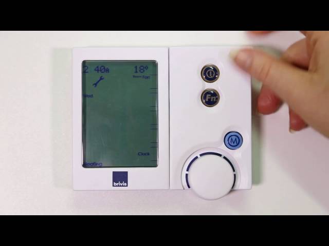 Service notification message on the Brivis Networker control - YouTube