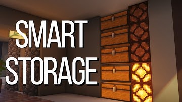Minecraft | Smart Storage build