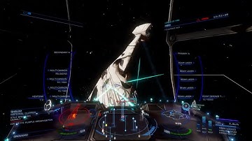 Elite Dangerous - A bit of bounty hunting near Compromised Navigation Beacon. Location: Grovicho.