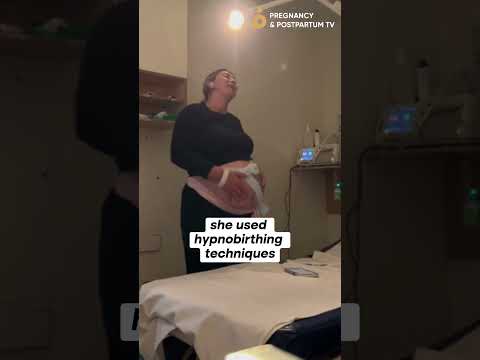 Beautiful Hypnobirthing Birth In Hospital
