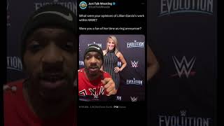 LILLIAN GARCIA IS THE BEST RING ANNOUNCER EVER #wwe #wrestling