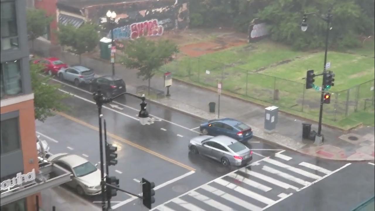 Expect scattered rain shower in Washington DC. YouTube