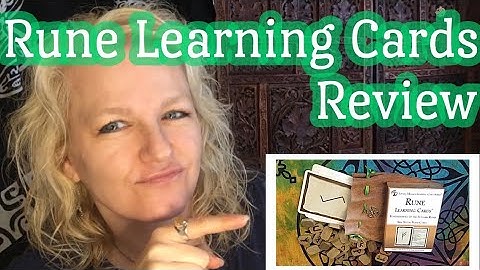 Learn to Read Runes - Review of Rune Learning Cards