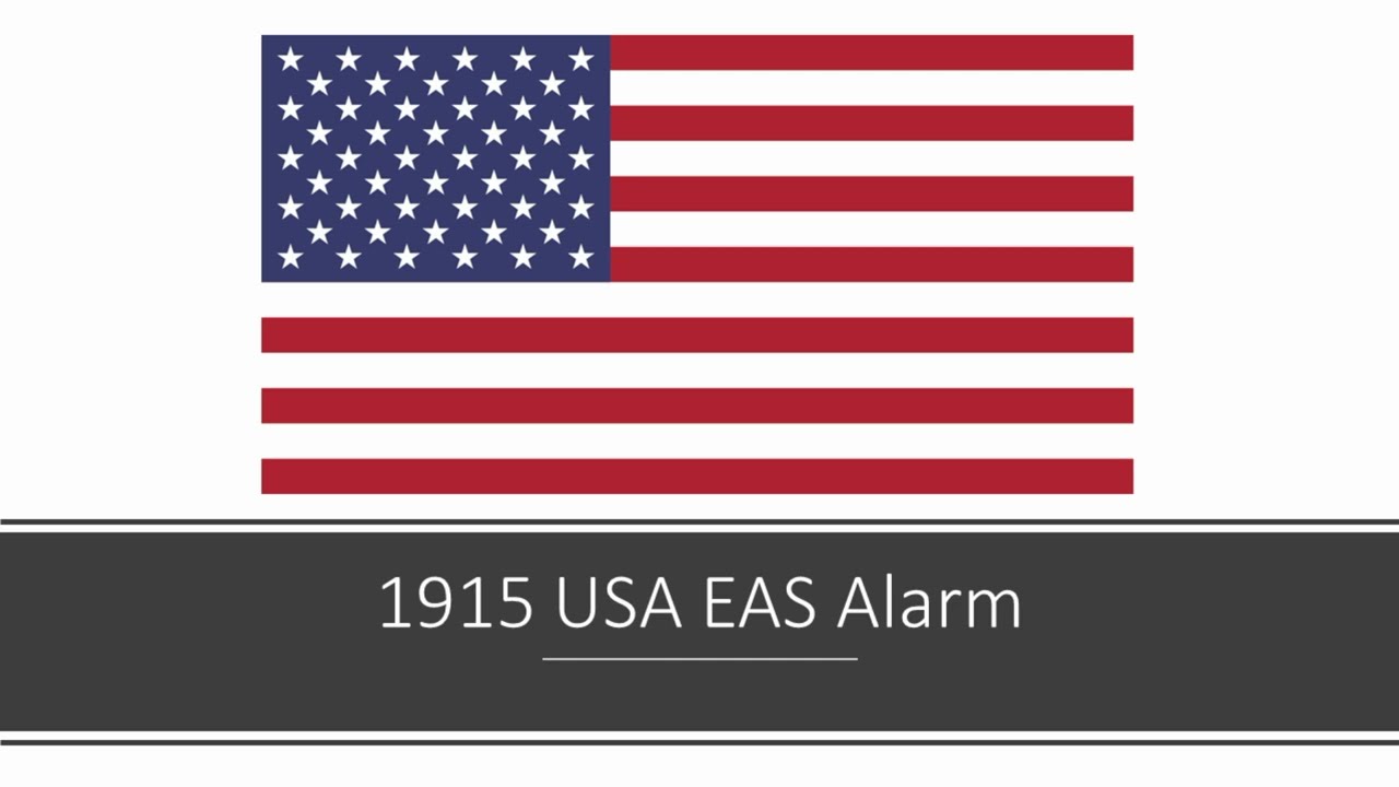 1915 USA EAS Alarm - YouTube