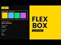 CSS Flexbox Tutorial for Beginners | Learn Flexbox Step by Step