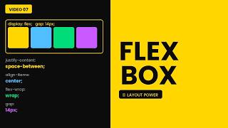 CSS Flexbox Tutorial for Beginners | Learn Flexbox Step by Step