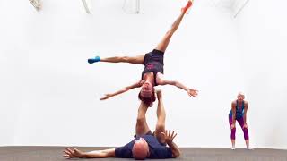 Four Step (No Hands) - AcroYoga