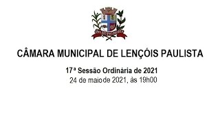 17ª Sessão Ordinária de 2021