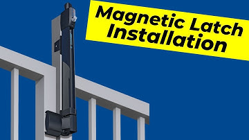 How To Install A Pool Gate Latch | Magnetic Gate Latch Installation Guide