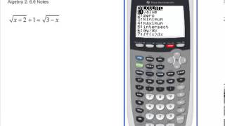 TI - 83-84 Intersection
