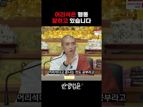넘어져도 괜찮습니다 #보만스님