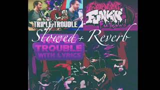 Triple Trouble Utau Lyrics Guitar Slowed Reverb Friday Night Funkin Vs Sonic.exe