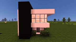 Minecraft: How To Build A Small Modern House Tutorial